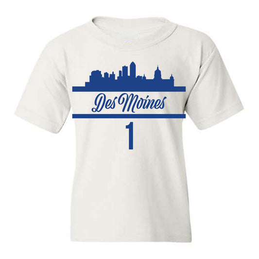 Drake - NCAA Men's Basketball : Owen Larson - Classic Shersey Youth T-Shirt-0