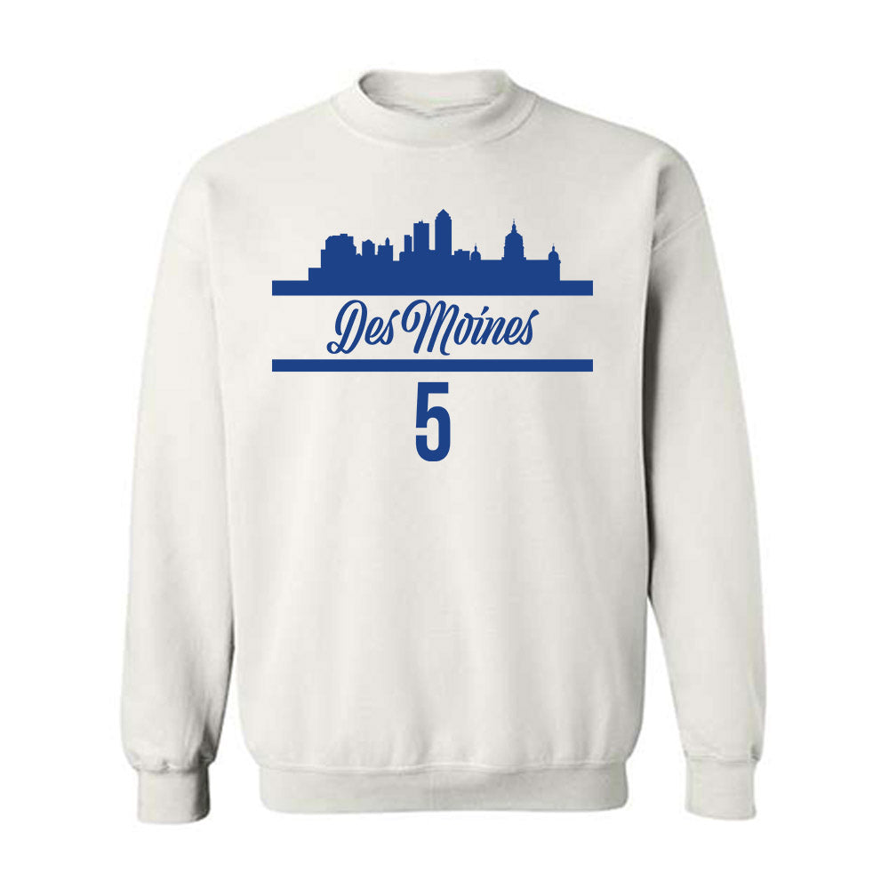 Drake - NCAA Women's Basketball : Mya Crawford - Classic Shersey Crewneck Sweatshirt-0