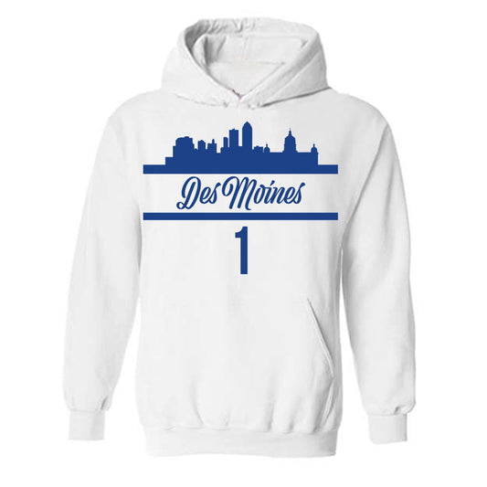 Drake - NCAA Men's Basketball : Owen Larson - Classic Shersey Hooded Sweatshirt-0