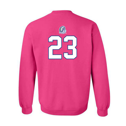 Drake - NCAA Women's Basketball : Quinn Vice - Classic Shersey Crewneck Sweatshirt-1