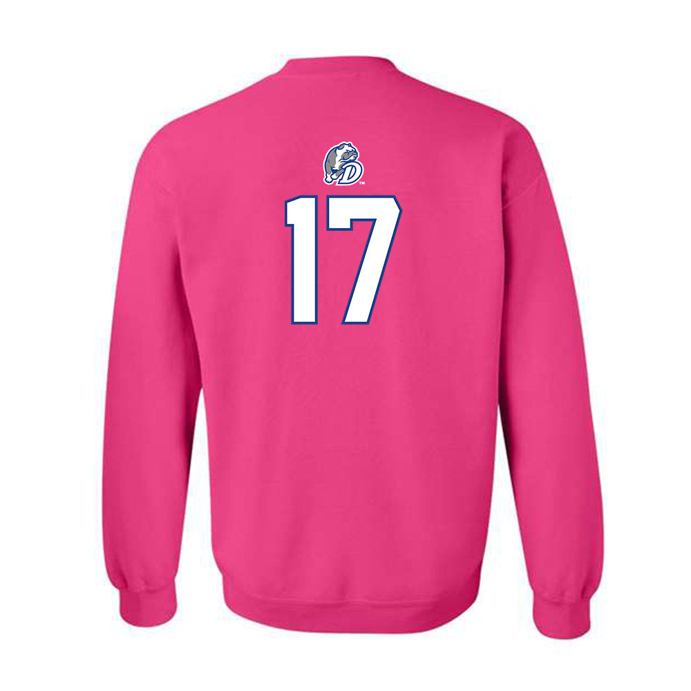 Drake - NCAA Women's Basketball : Anna Becker - Classic Shersey Crewneck Sweatshirt-1