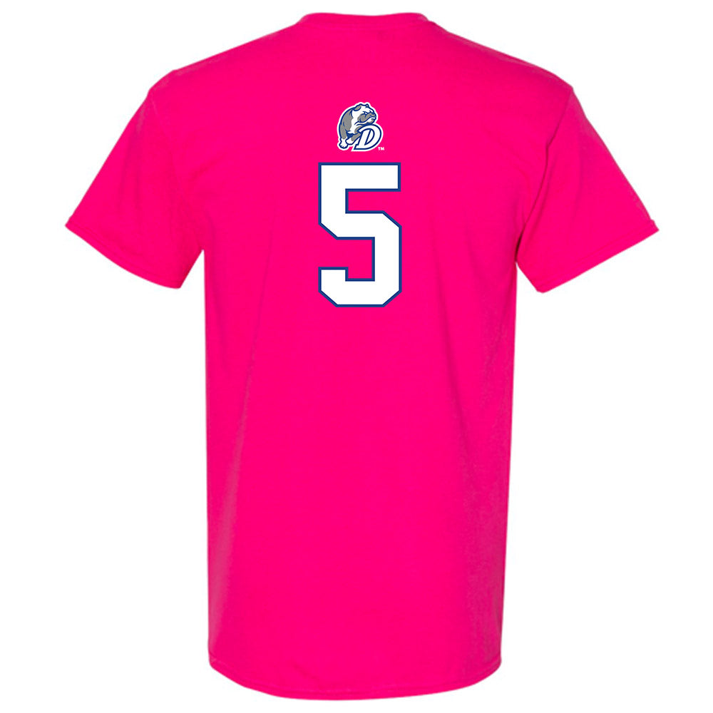 Drake - NCAA Women's Basketball : Mya Crawford - Classic Shersey T-Shirt-1