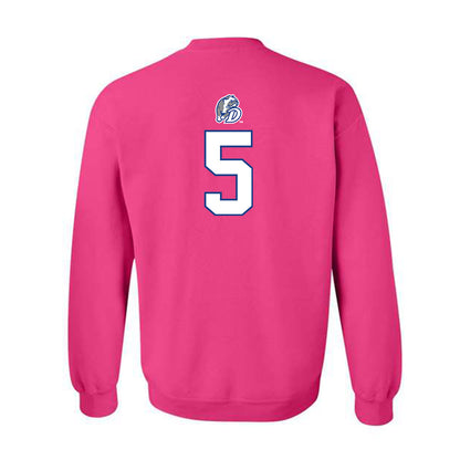 Drake - NCAA Women's Basketball : Mya Crawford - Classic Shersey Crewneck Sweatshirt-1