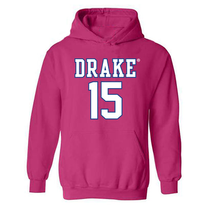 Drake - NCAA Women's Basketball : Maggie Taylor - Classic Shersey Hooded Sweatshirt-0