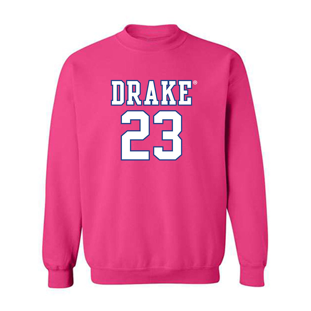 Drake - NCAA Women's Basketball : Quinn Vice - Classic Shersey Crewneck Sweatshirt-0