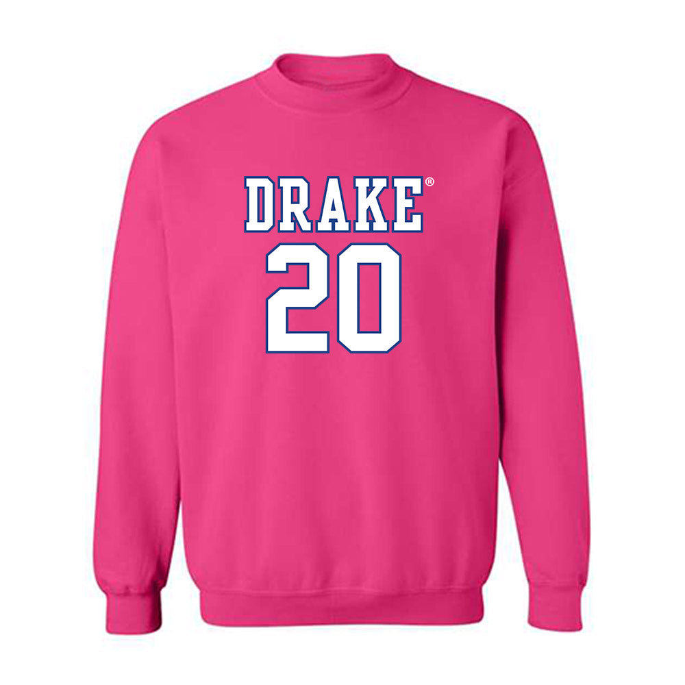Drake - NCAA Women's Basketball : Lexi Carlsen - Classic Shersey Crewneck Sweatshirt-0