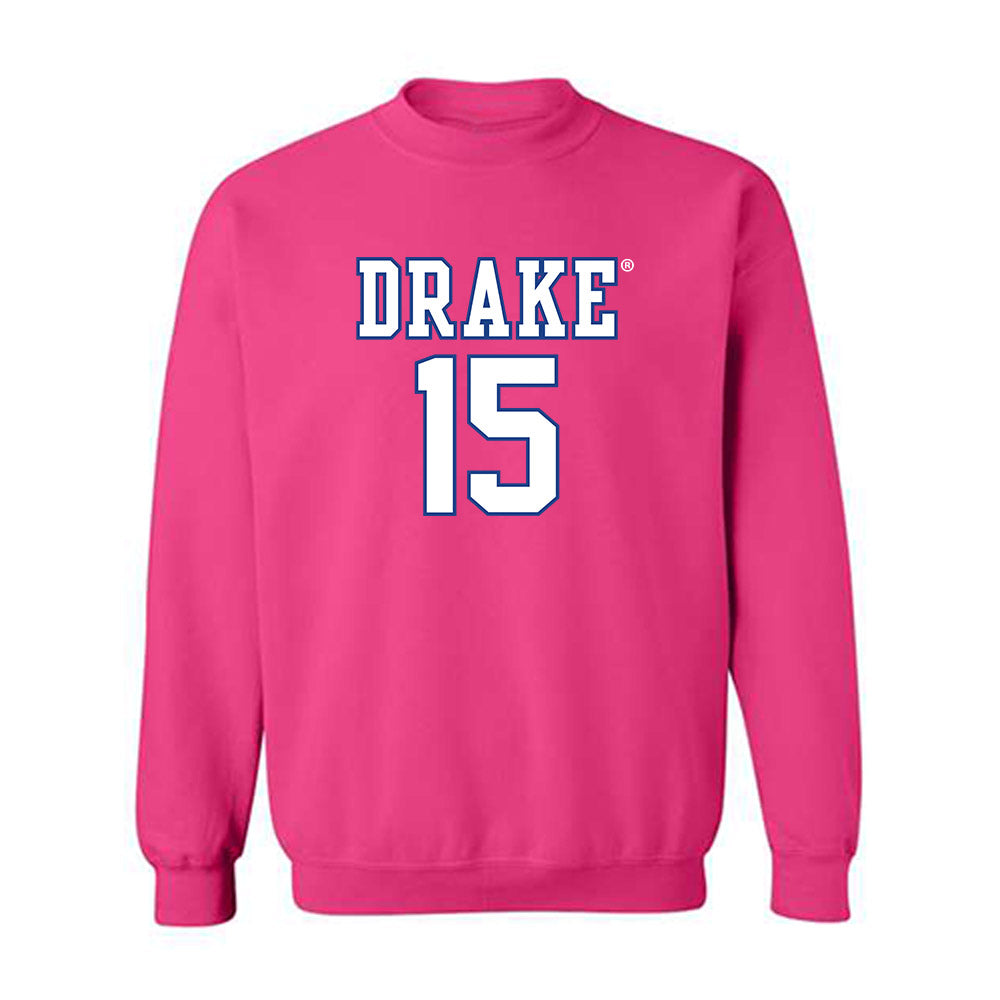 Drake - NCAA Women's Basketball : Maggie Taylor - Classic Shersey Crewneck Sweatshirt-0