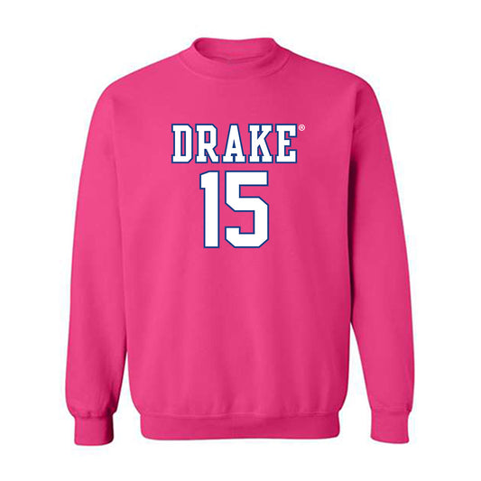Drake - NCAA Women's Basketball : Maggie Taylor - Classic Shersey Crewneck Sweatshirt-0