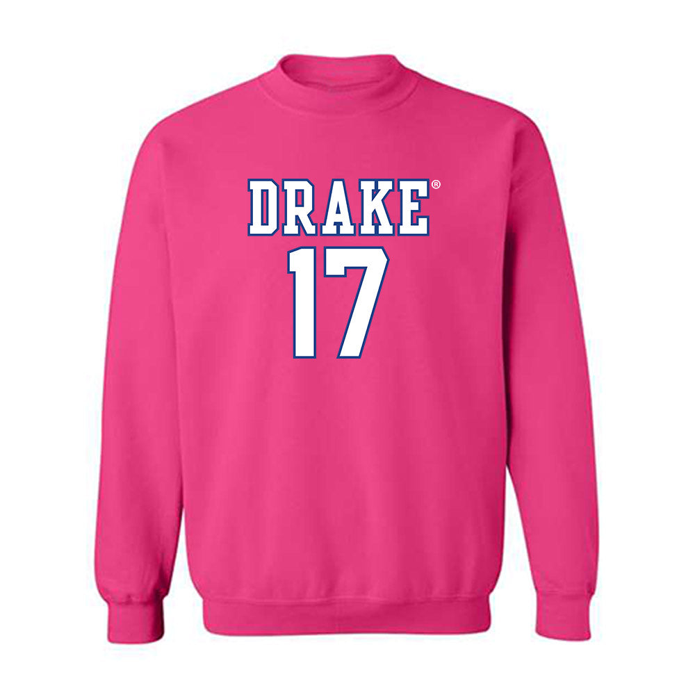Drake - NCAA Women's Basketball : Anna Becker - Classic Shersey Crewneck Sweatshirt-0