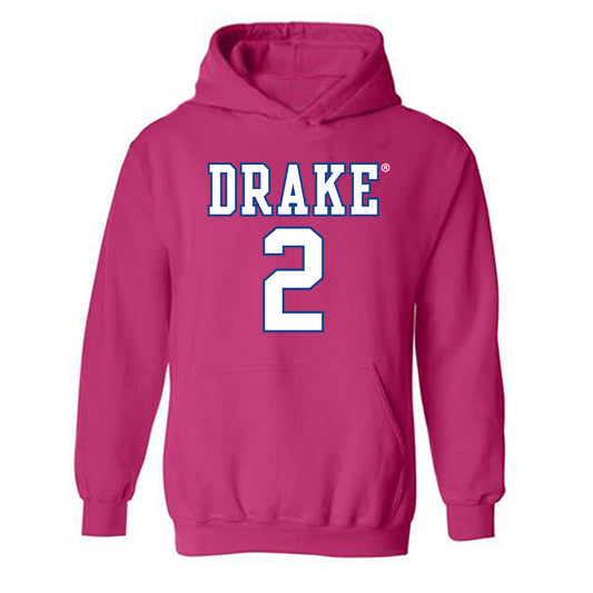 Drake - NCAA Women's Basketball : Grace Knutson - Classic Shersey Hooded Sweatshirt