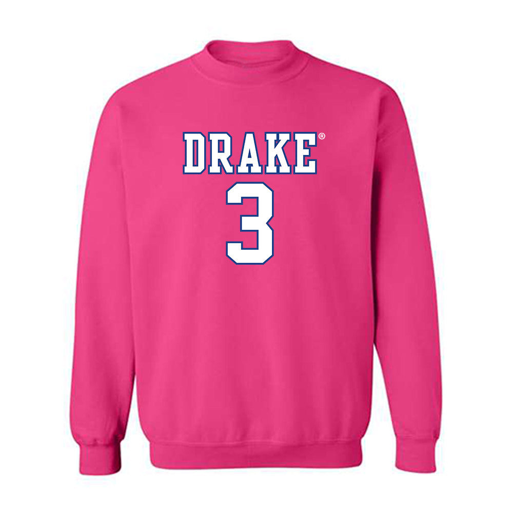 Drake - NCAA Women's Basketball : Abbie Aalsma - Classic Shersey Crewneck Sweatshirt-0