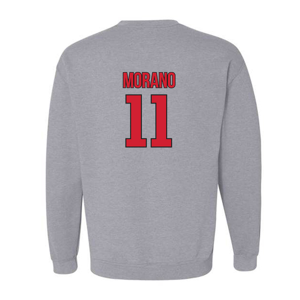 Rutgers - NCAA Men's Soccer : Anthony Morano - Sport Shersey Crewneck Sweatshirt-1
