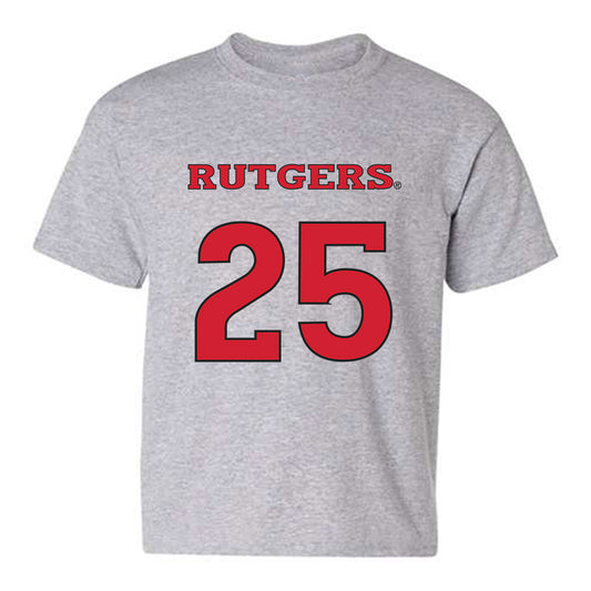 Rutgers - NCAA Men's Soccer : Cedric Lemaire - Sport Shersey Youth T-Shirt-0
