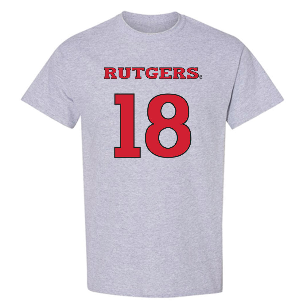 Rutgers - NCAA Men's Soccer : Alix Jerome - Sport Shersey T-Shirt-0