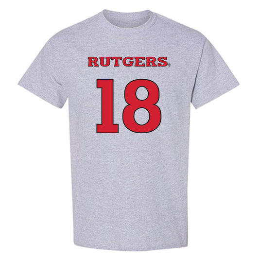 Rutgers - NCAA Men's Soccer : Alix Jerome - Sport Shersey T-Shirt-0