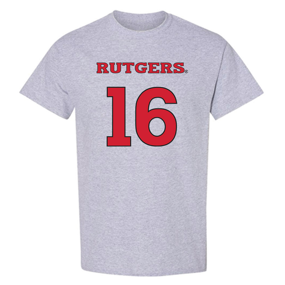 Rutgers - NCAA Men's Soccer : Dylan Carlson - Sport Shersey T-Shirt-0