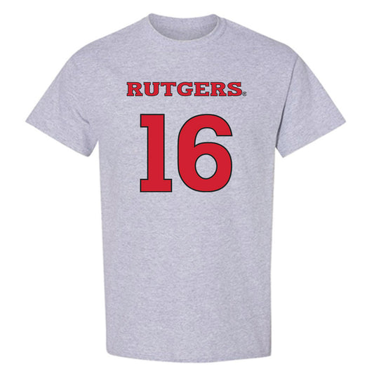 Rutgers - NCAA Men's Soccer : Dylan Carlson - Sport Shersey T-Shirt-0
