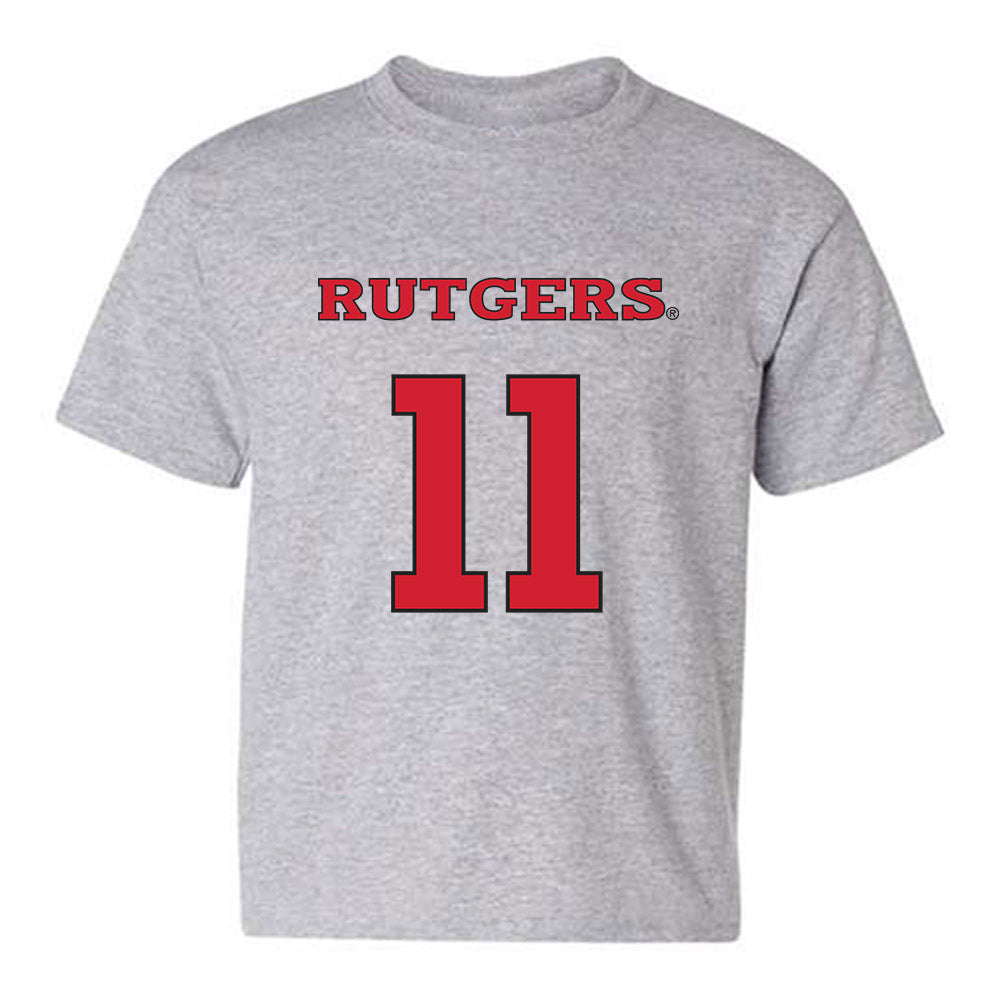 Rutgers - NCAA Men's Soccer : Anthony Morano - Sport Shersey Youth T-Shirt-0