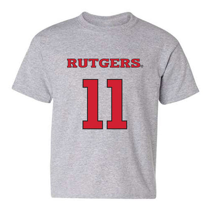 Rutgers - NCAA Men's Soccer : Anthony Morano - Sport Shersey Youth T-Shirt-0