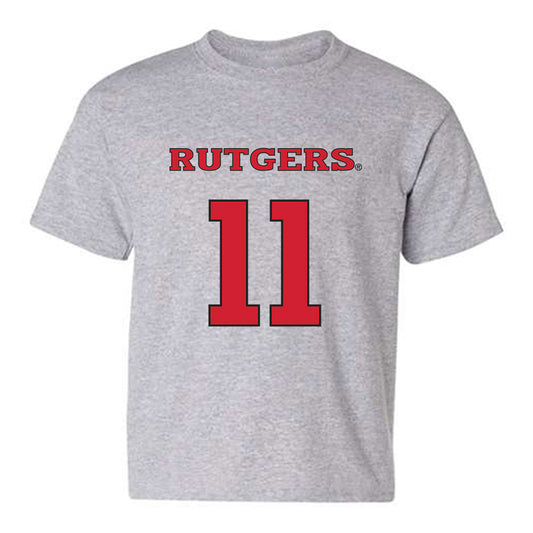 Rutgers - NCAA Men's Soccer : Anthony Morano - Sport Shersey Youth T-Shirt-0