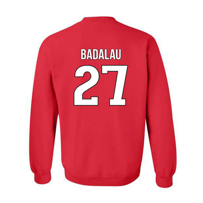 Rutgers - NCAA Men's Basketball : Denis Badalau - Classic Shersey Crewneck Sweatshirt-1
