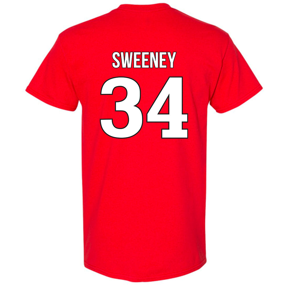 Rutgers - NCAA Baseball : Jack Sweeney - Classic Shersey T-Shirt-1