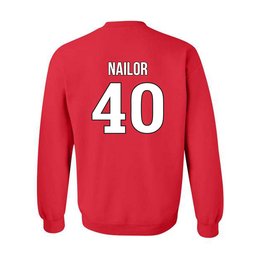 Rutgers - NCAA Baseball : Jager Nailor - Classic Shersey Crewneck Sweatshirt-1