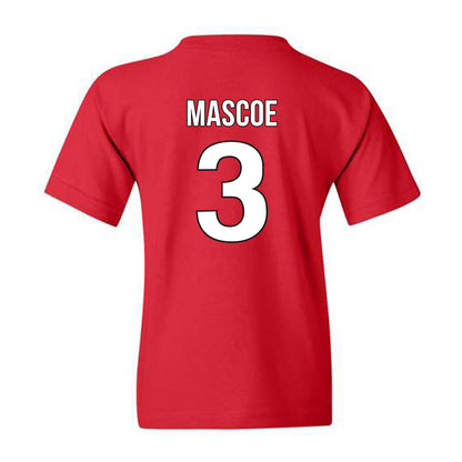 Rutgers - NCAA Football : Bo Mascoe - Classic Shersey Youth T-Shirt