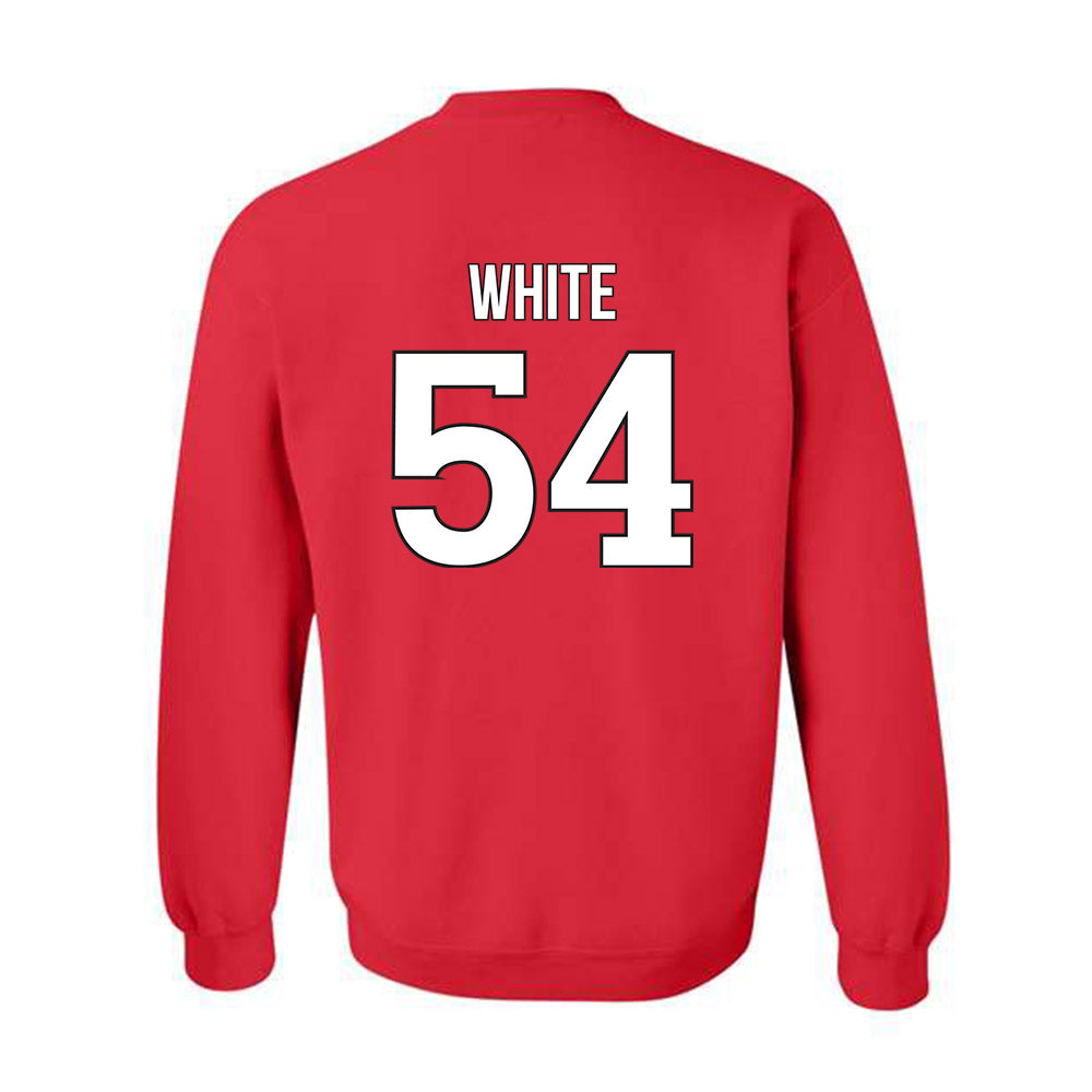 Rutgers - NCAA Football : Taj White - Classic Shersey Crewneck Sweatshirt-1