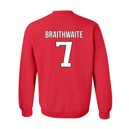 Rutgers - NCAA Football : Dylan Braithwaite - Classic Shersey Crewneck Sweatshirt