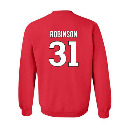Rutgers - NCAA Football : Michael Robinson - Classic Shersey Crewneck Sweatshirt