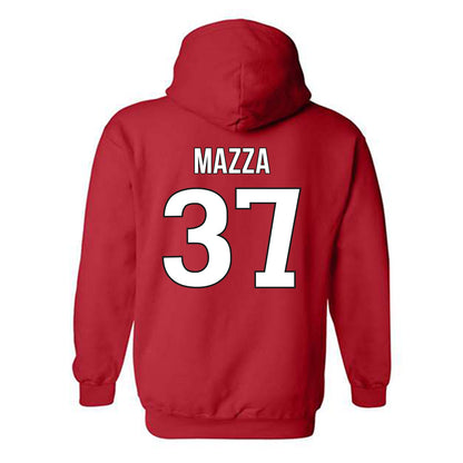Rutgers - NCAA Baseball : Joe Mazza - Classic Shersey Hooded Sweatshirt