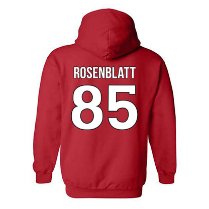 Rutgers - NCAA Football : Ben Rosenblatt - Classic Shersey Hooded Sweatshirt