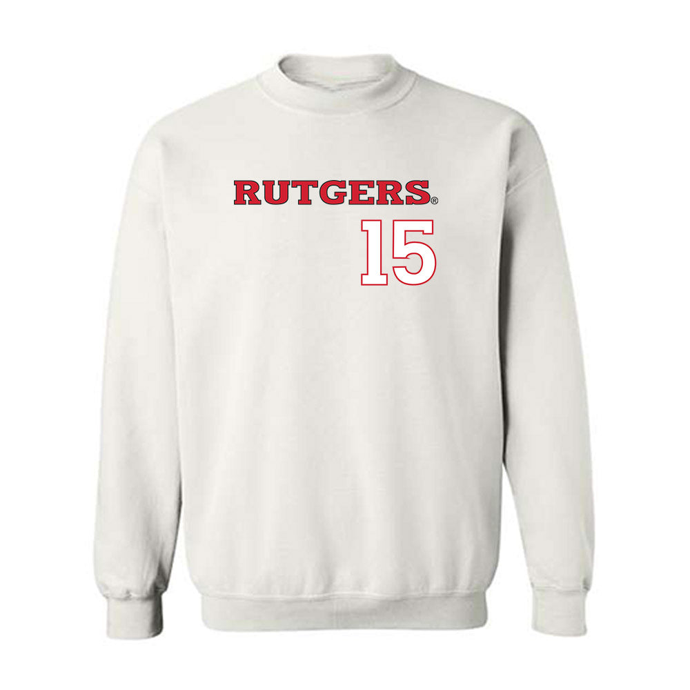Rutgers - NCAA Softball : Kelsie Riggan - Sport Shersey Crewneck Sweatshirt-0