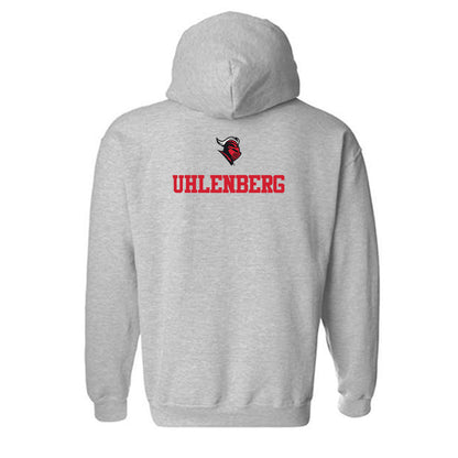 Rutgers - NCAA Women's Gymnastics : Donna Uhlenberg - Sport Shersey Hooded Sweatshirt-1