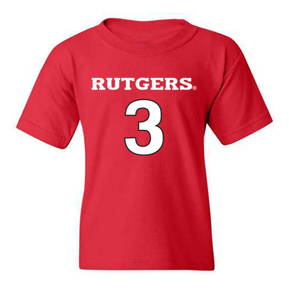Rutgers - NCAA Women's Soccer : Abigail Cox - Sport Shersey Youth T-Shirt-0