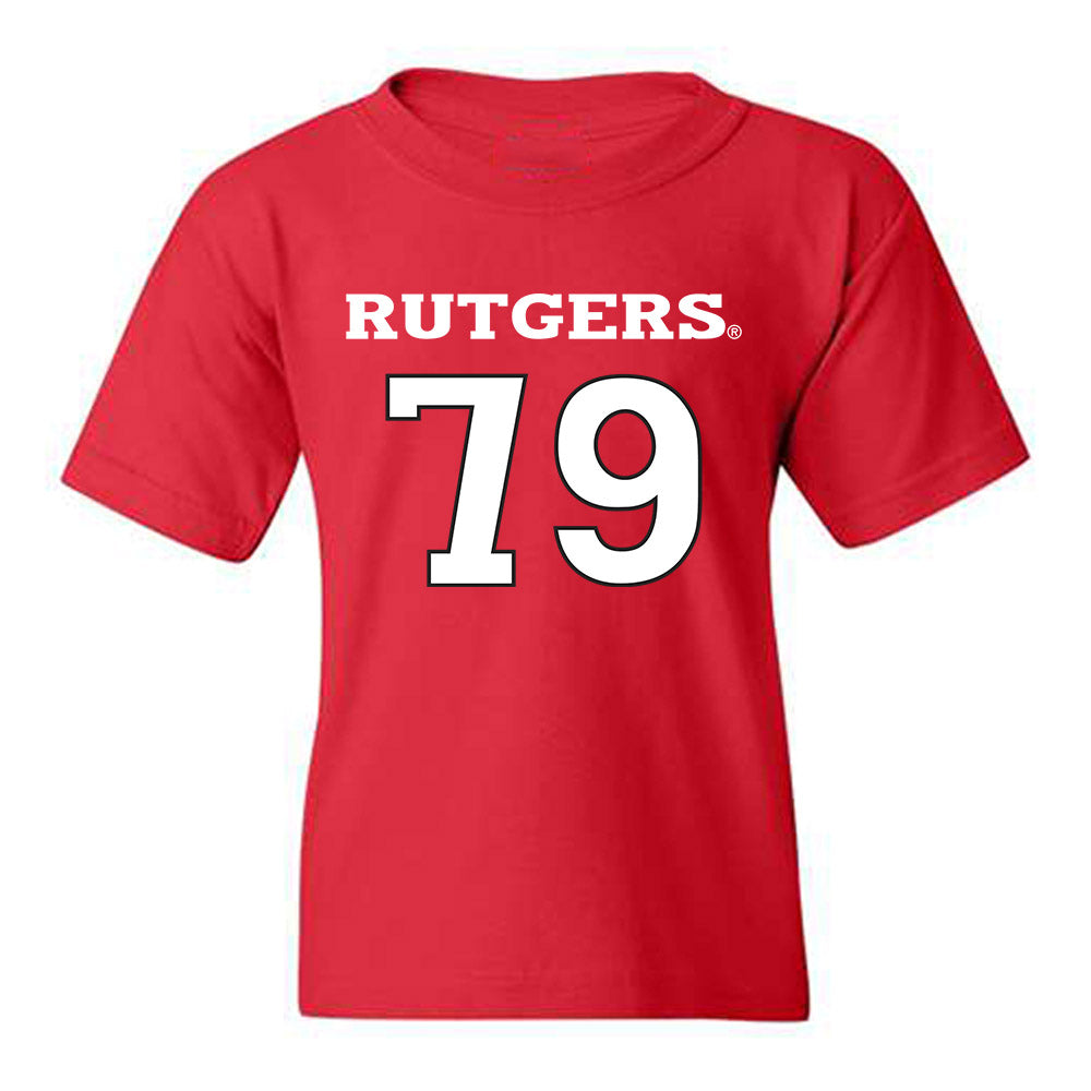 Rutgers - NCAA Women's Soccer : Adela Vasakova - Sport Shersey Youth T-Shirt-0