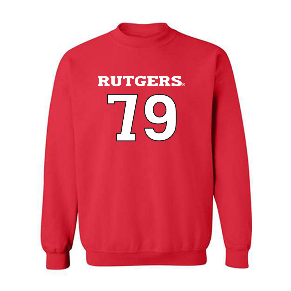 Rutgers - NCAA Women's Soccer : Adela Vasakova - Sport Shersey Crewneck Sweatshirt-0