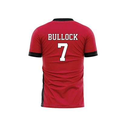 Utah - NCAA Women's Soccer : Kelly Bullock - Red Soccer Jersey-1