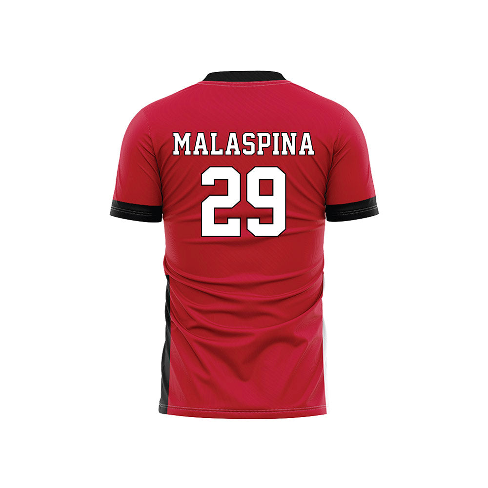Utah - NCAA Women's Soccer : Alexa Malaspina - Red Soccer Jersey-1
