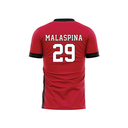 Utah - NCAA Women's Soccer : Alexa Malaspina - Red Soccer Jersey-1