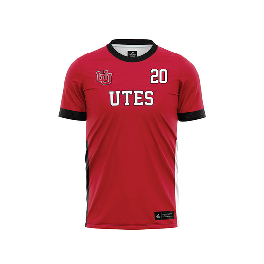 Utah - NCAA Women's Soccer : Sophie Bellini - Red Soccer Jersey-0