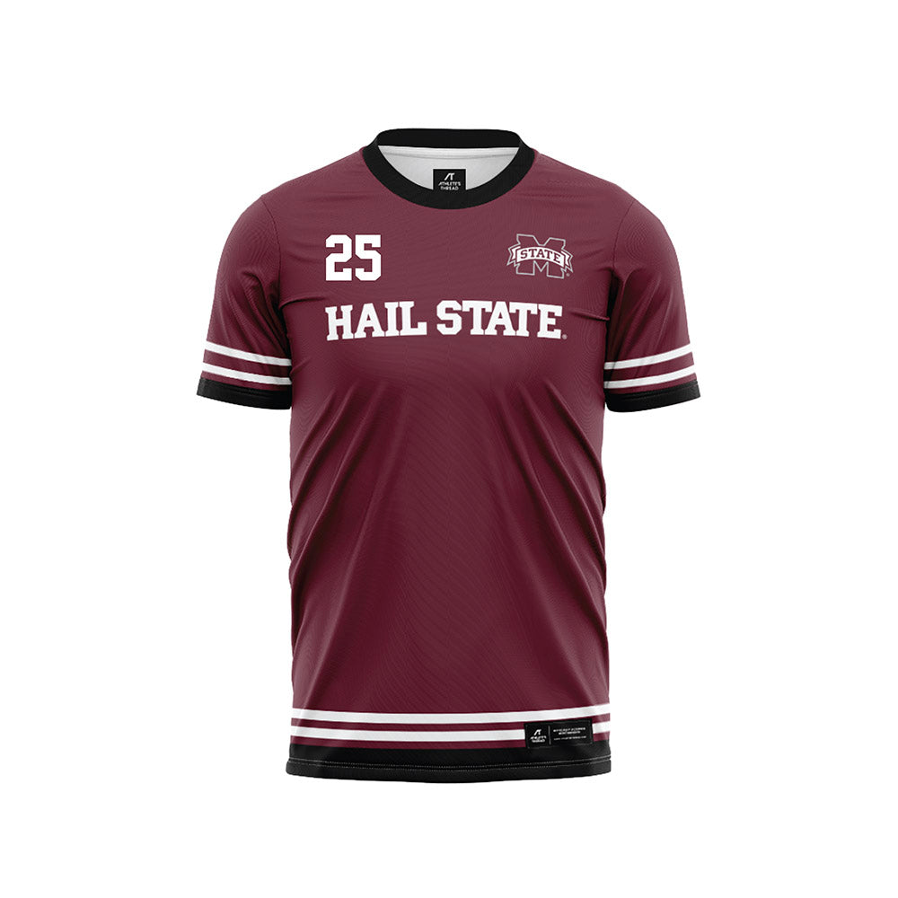 Mississippi State - NCAA Women's Soccer : Laila Murillo - Maroon Soccer Jersey-0