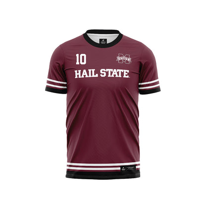Mississippi State - NCAA Women's Soccer : Alivia Buxton - Maroon Soccer Jersey-0