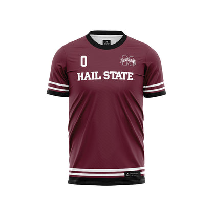 Mississippi State - NCAA Women's Soccer : Taylor Thames - Maroon Soccer Jersey-0