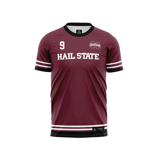 Mississippi State - NCAA Women's Soccer : Adia Symmonds - Maroon Soccer Jersey-0
