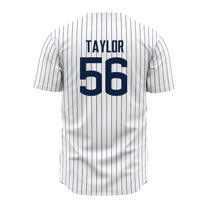 UConn - NCAA Baseball : Cole Taylor - White Jersey