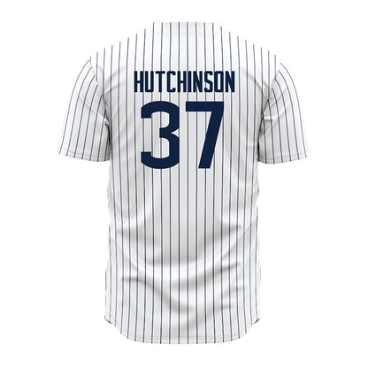 UConn - NCAA Baseball : Sam Hutchinson - White Jersey