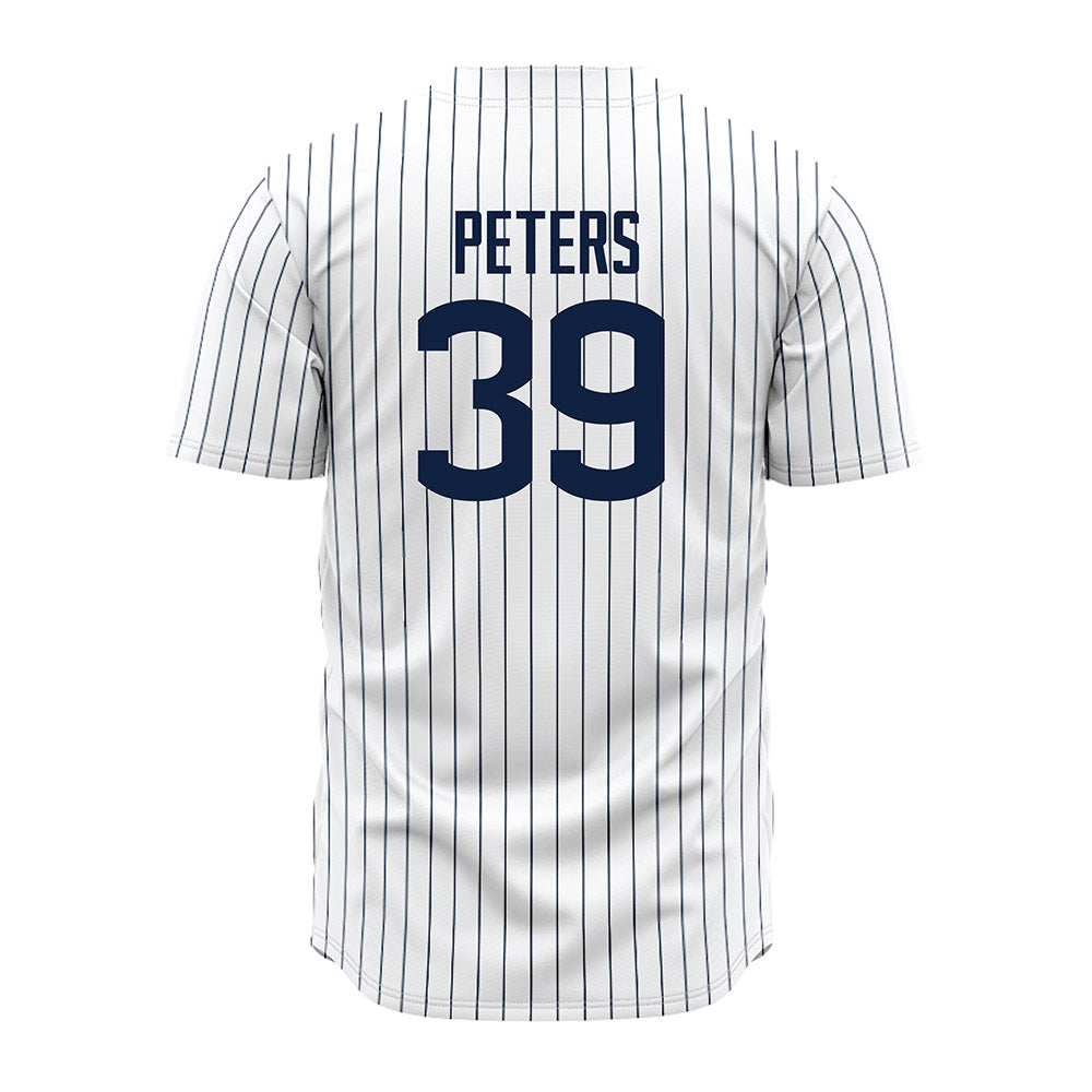 UConn - NCAA Baseball : Kyle Peters - White Jersey