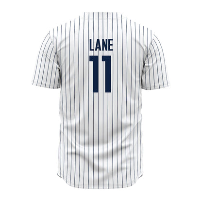 UConn - NCAA Baseball : Connor Lane - White Jersey-1